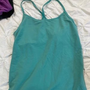 Nike teal workout top